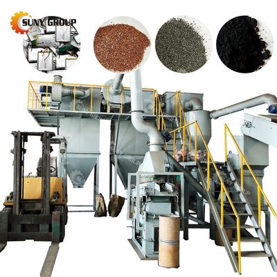 Produção de papel da fábrica de reciclagem de sucata de baterias de lítio para baterias de automóveis