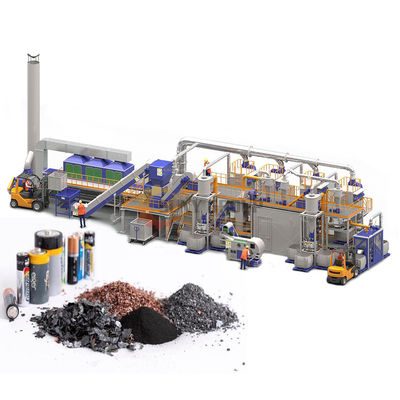 Bateria Máquina de reciclagem de pó preto para litros de baterias de íons de lítio reciclagem