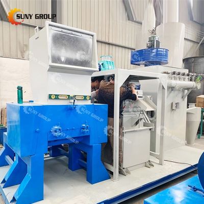 Linha de produção de reciclagem de cobre 100-1000 kg Capacidade de produção final de plástico de cobre
