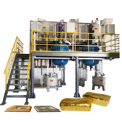 Plantas de reciclagem de resíduos de PCB de 25kW com computadores de extração de ouro de superfície