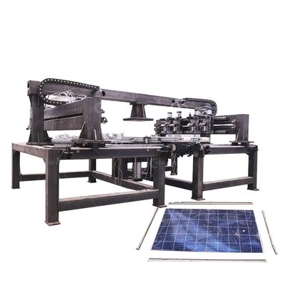 Máquina de desmontagem de painéis solares sustentáveis com comprimento de curso hidráulico de 150 mm
