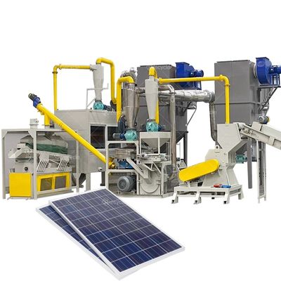 Tecnologia de reciclagem de módulos fotovoltaicos baseados em silício do Grupo Suny