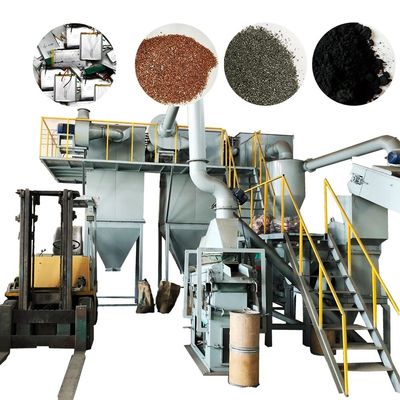Máquina de reciclagem de módulos de bateria de lítio Processo profissional personalizado em bom estado