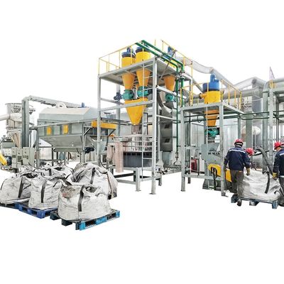 Equipamento avançado de reciclagem de baterias de lítio para separação de baterias móveis