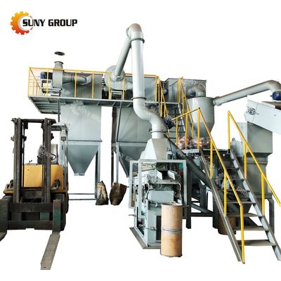 200-3000 kg/h Capacidade Bateria de lítio Níquel Cobalto Máquina de reciclagem de materiais ativos para fábrica