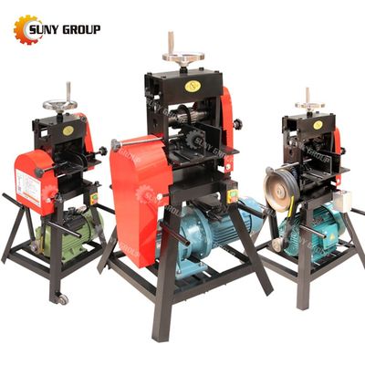 220V/380V Máquina de desmontagem de cabos de sucata Equipamento automático de descascagem 1-150mm