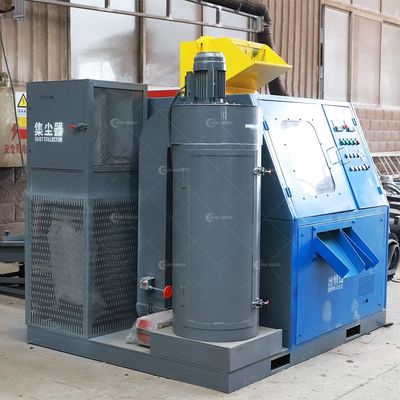 Máquina de reciclagem de mini granulador de cabo com controlo PLC e 99% de eficiência de triagem