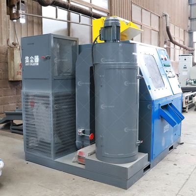 Máquina de reciclagem de mini granulador de cabo com controlo PLC e 99% de eficiência de triagem