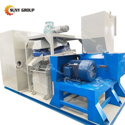 Máquina de separação de ar de cabos de sucata com coletor de poeira de pulso e 100% de pureza de cobre