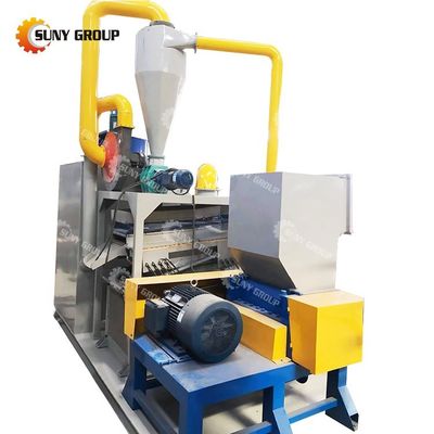 Separador eletrostático de 100% de pureza de cobre para tecnologia de separação de PVC de cobre de cabo