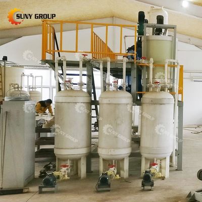Refinaria de resíduos de PCB de alta capacidade Componentes de metais preciosos com potência de 25 kW