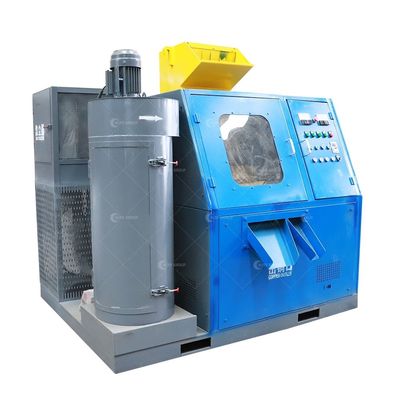 Máquina de reciclagem de grânulos de cabos de resíduos de 2000 kg Mini tamanho para fabricação