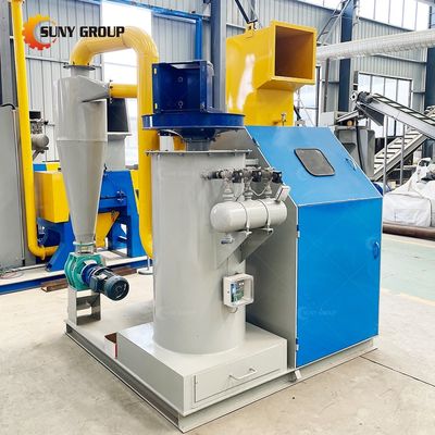 Máquina de reciclagem de grânulos de cabos de resíduos de 2000 kg Mini tamanho para fabricação