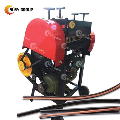 4.5kw Máquina de descascar fios de cobre separar o cobre das carcaças de borracha/plástico