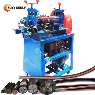 Cortador de cabos e stripper de 280 kg com motor de 4,5 kW e design fácil de usar