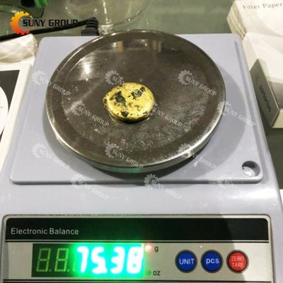 Refinaria de resíduos de PCB de alta capacidade Componentes de metais preciosos com potência de 25 kW