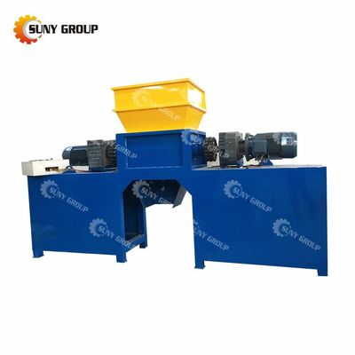 800-5000 kg/h Capacidade Pequena trituradora de eixo duplo para reciclagem de PCB