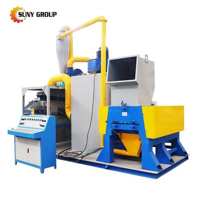 0Equipamento de reciclagem de sucata de cobre com 99% de eficiência de triagem
