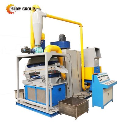 0Equipamento de reciclagem de sucata de cobre com 99% de eficiência de triagem