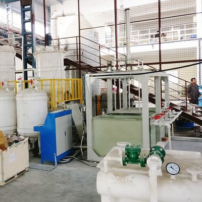 50-200 kg/h Capacidade E Equipamento de reciclagem de resíduos de metais preciosos com taxa de recuperação de 99,9%