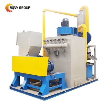Máquina de granulação de fios de cabo de cobre de alta produtividade para reciclagem de fios de cobre de sucata
