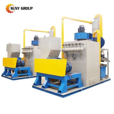 Máquina de granulação de fios de cabo de cobre de alta produtividade para reciclagem de fios de cobre de sucata