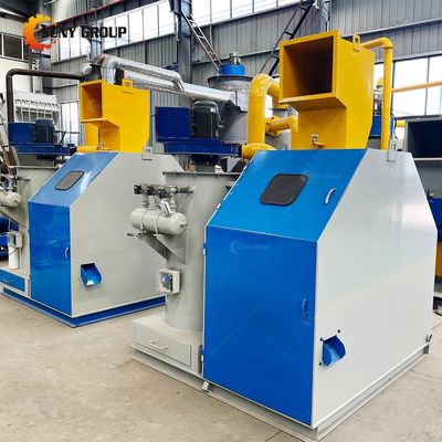 Máquina de reciclagem de mini-escombros de cobre para pequenas empresas com controlo PLC e alta capacidade