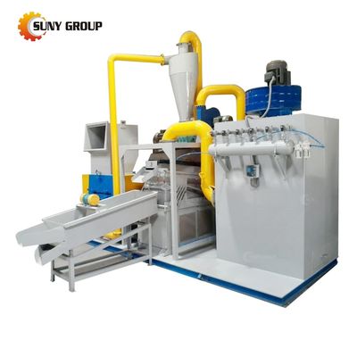 Máquina de granulação de fios de cabo de cobre de alta produtividade para reciclagem de fios de cobre de sucata