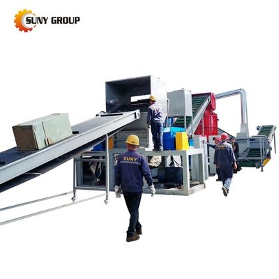 200-3000KG/H Shredder de Bateria de Resíduos A escolha ideal para a reciclagem de baterias de lítio