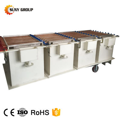 Máquina de eletrólise de cobre de fundição por ânodo DJ-500 para produção de cobre por cátodo a 99,9%