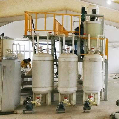 Máquina avançada de refino de extracção de metais preciosos de PCB de 25kW E com controlo PLC