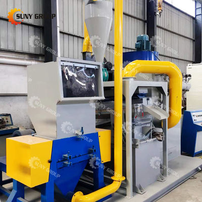 39kW Granulador de fio de cobre Máquina de separação de vento