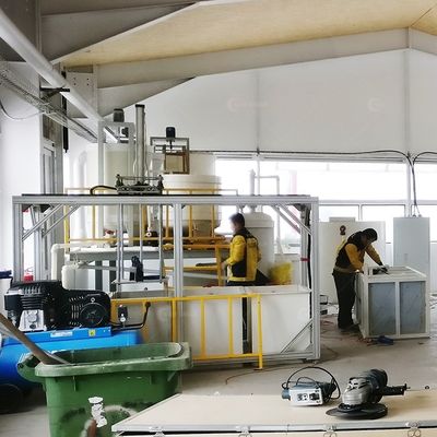 Equipamento de extracção de ouro para instalações de extracção de metais preciosos e reciclagem de sucata de PCB