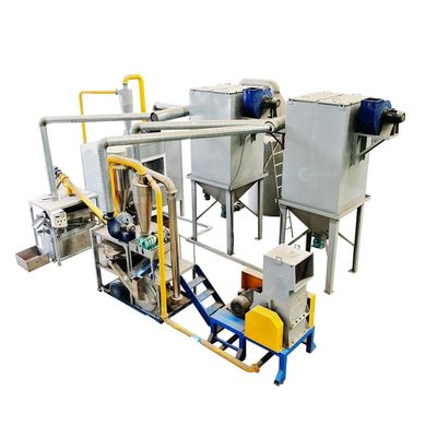 Separador de fluxo de ar Refinar cobre Recuperação de ouro Scarp Máquina de reciclagem de PCB com melhor