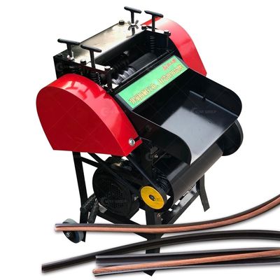 Separar o cobre das carcaças de borracha/plástico com a máquina universal de descolagem de fios de cabo