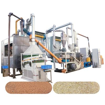 Máquina de separação de cobre totalmente automática para reciclagem de placas-mãe