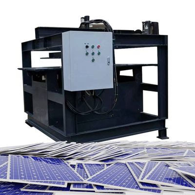 Máquina de remoção de painéis solares de alumínio