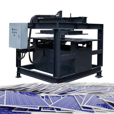 Máquina de remoção de painéis solares de alumínio