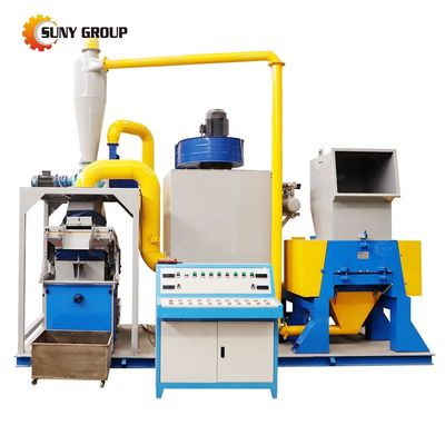 Máquina de reciclagem de fios de cabo de cobre de alta produtividade para máquinas de recuperação de cobre