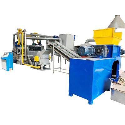 Máquina de reciclagem de resíduos de cobre de alta pureza que separa metal e resina com precisão