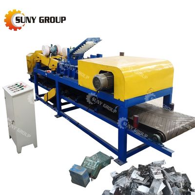 Máquina de desmontagem automática de baterias de chumbo-ácido para produção de papel