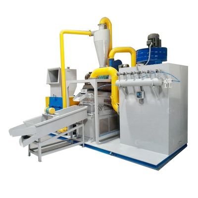 Máquina de descascagem de sucata de cabo de reciclagem de cabo de 100-1000 kg de capacidade para alta taxa de separação