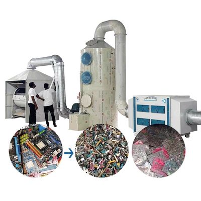 PLC Core Components Máquina de Desmontagem de Resíduos de PCB para o Mercado de Plantas de Fabricação