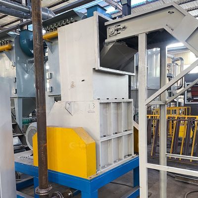 Reciclar eficientemente painéis solares mono com máquina de separação de trituração controlada por PLC