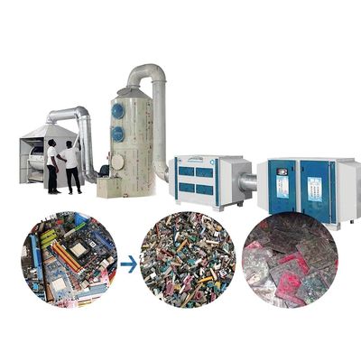 380V/220V Máquina de reciclagem de placas de circuito impresso de alta tensão para telefones