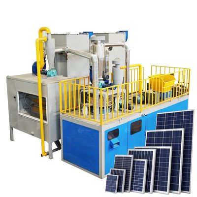 Tecnologia de reciclagem de módulos fotovoltaicos baseados em silício do Grupo Suny