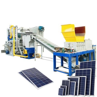 Tecnologia de reciclagem de módulos fotovoltaicos baseados em silício do Grupo Suny