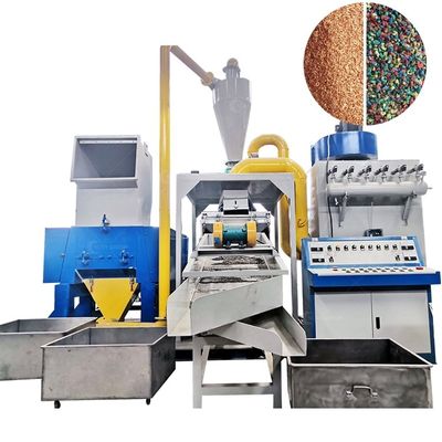 Voltagem personalizada 380V 50Hz Linha de Recuperação de Metal de Reciclagem de Cabos de Geleia de cobre de 3 fases