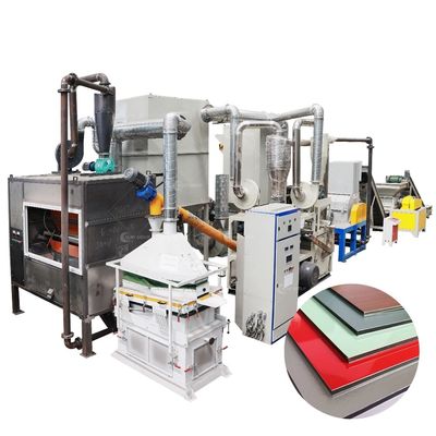 200-1000 kg/h Capacidade Máquina de reciclagem de bolsas laminadas em pé com peso de 2500 kg