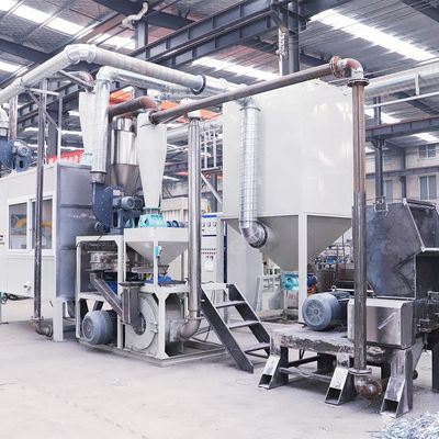 200-1000 kg/h Capacidade Máquina de reciclagem de bolsas laminadas em pé com peso de 2500 kg